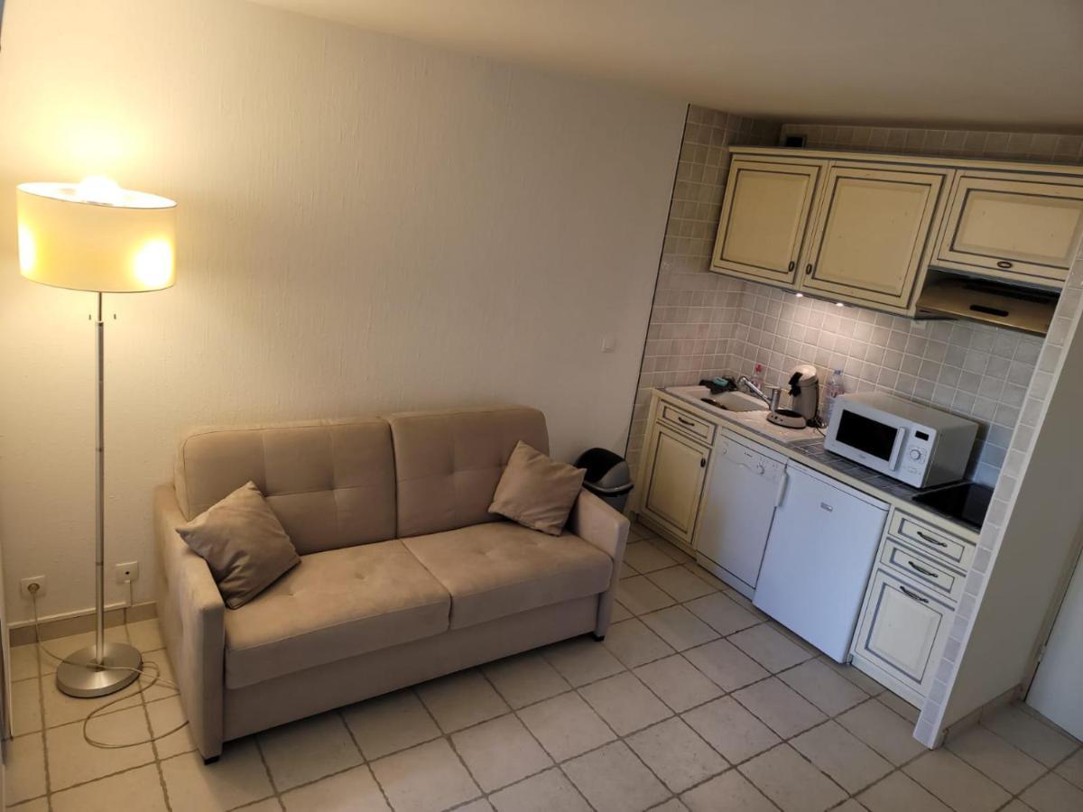 Studio Avec Loggia Entre Port, Plage Et Piscine Ле-Гро-дю-Руа Экстерьер фото